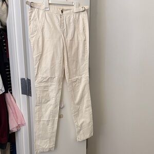 Massimo Dutti Off-White Trousers